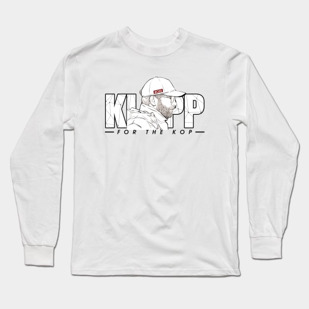 KLOPP FOR THE KOP Long Sleeve T-Shirt by cattafound